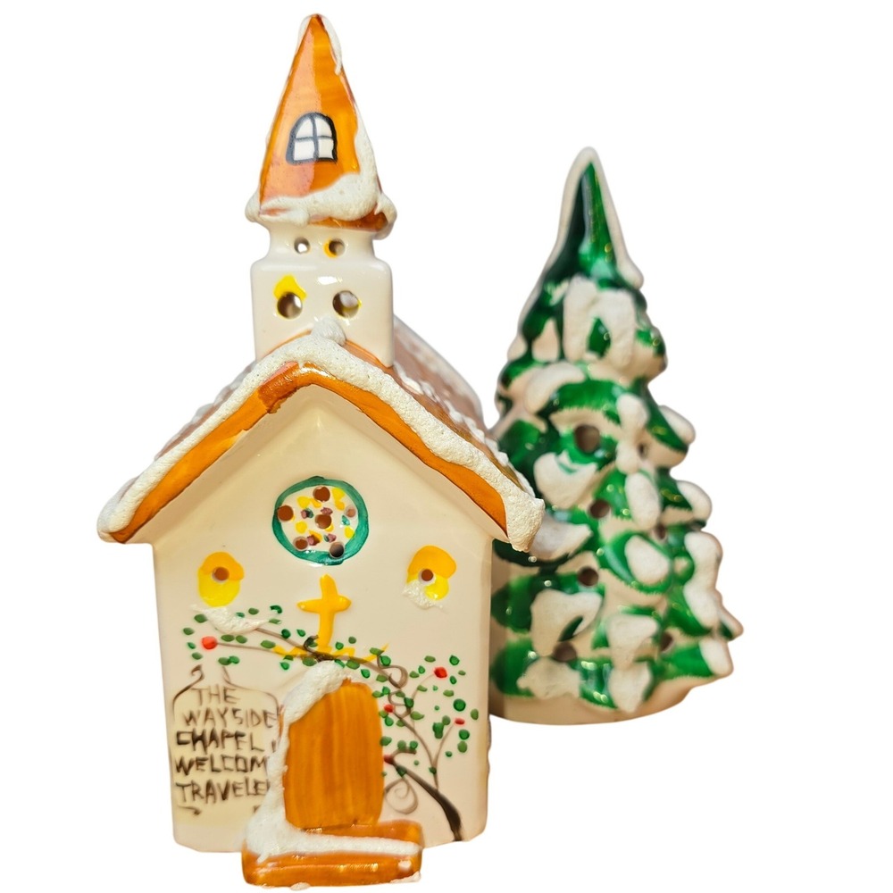 Department 56 Original Snow Village Wayside Chapel #50047 Retired Vintage 1976